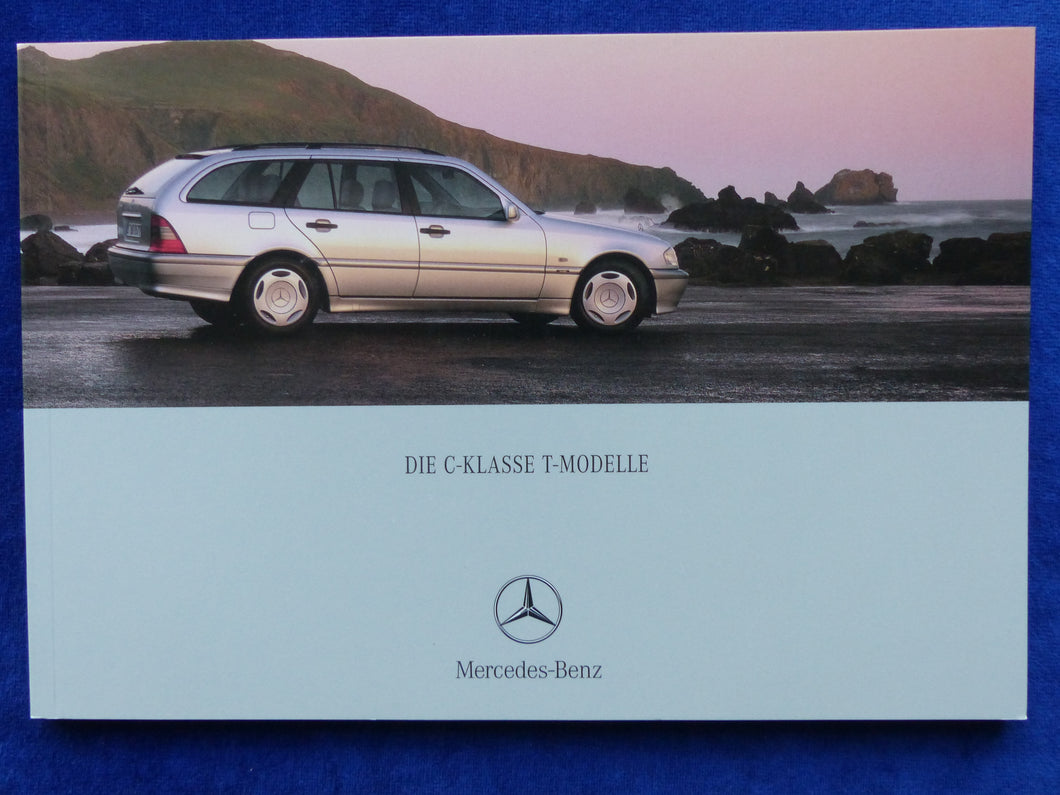 Mercedes-Benz C-Klasse T-Modelle AMG S202 MJ 2001 - Prospekt Brochure 05.2000