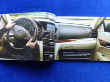 Lade das Bild in den Galerie-Viewer, Mercedes-Benz E-Klasse Coupe Cabrio E 500 MJ 2010 - Prospekt Brochure 10.2009
