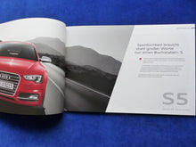 Lade das Bild in den Galerie-Viewer, Audi A5 S5 Sportback quattro V6 Turbo 333 PS - Prospekt Brochure 04.2016
