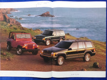 Lade das Bild in den Galerie-Viewer, Chrysler Jeep Nyheter 1994 Viper - Prospekt Brochure Großformat 12.1993 Schweden
