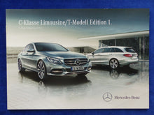 Lade das Bild in den Galerie-Viewer, Mercedes-Benz C-Klasse Edition 1 MJ 2015 - Prospekt Brochure 10.2014
