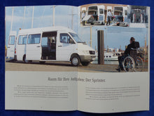Lade das Bild in den Galerie-Viewer, Mercedes Sonderfahrzeuge V Vito Sprinter MJ 2000 - Prospekt Brochure 07.1999
