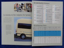 Lade das Bild in den Galerie-Viewer, Mercedes Sonderfahrzeuge V Vito Sprinter MJ 2000 - Prospekt Brochure 07.1999
