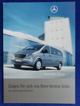 Lade das Bild in den Galerie-Viewer, Mercedes-Benz Vito Effect Sondermodell MJ 2009 - Prospekt Brochure 05.2008
