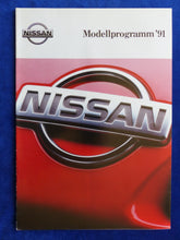 Lade das Bild in den Galerie-Viewer, Nissan Modellprogramm '91 - 200NX Micra Sunny Patrol - Prospekt Brochure 06.1991
