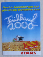 Lade das Bild in den Galerie-Viewer, Claas Frühkauf 2000 Laser Pilot Lexion Dominator - Prospekt Brochure 1999
