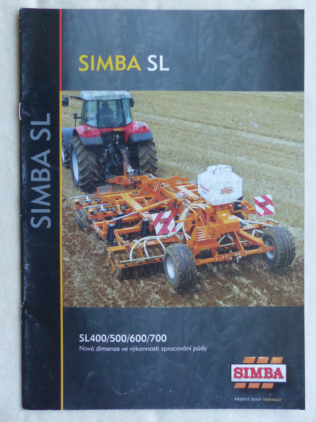 Agri CS Simba SL 400 500 600 700 - Prospekt Brochure Tschechien