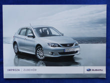 Lade das Bild in den Galerie-Viewer, Subaru Impreza - Zubehör MJ 2010 - Prospekt Preisliste Brochure 10.2009
