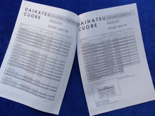 Lade das Bild in den Galerie-Viewer, Daihatsu Cuore - Zubehör MJ 1996 - Prospekt Brochure + Preisliste 05.1995
