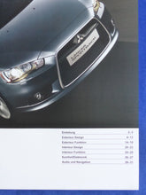 Lade das Bild in den Galerie-Viewer, Mitsubishi Lancer Sportback Zubehör - Prospekt Brochure 03.2013
