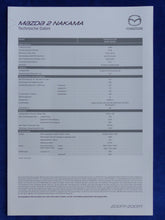 Lade das Bild in den Galerie-Viewer, Mazda 2 Nakama Sondermodell - Prospekt Brochure + Preisliste 02.2016
