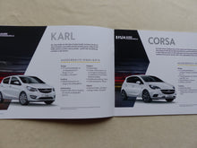 Lade das Bild in den Galerie-Viewer, Opel 120 Jahre Sondermodelle - Corsa Astra Mokka X - Prospekt Brochure 01.2019
