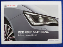 Lade das Bild in den Galerie-Viewer, Seat Ibiza Facelift Typ 6P - Preview Prospekt Brochure 2015
