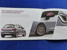 Lade das Bild in den Galerie-Viewer, Seat Ibiza Facelift Typ 6P - Preview Prospekt Brochure 2015
