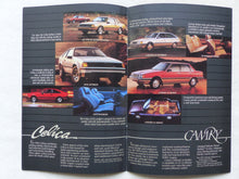 Lade das Bild in den Galerie-Viewer, Toyota 1984 Cars &amp; Trucks - Corolla Celica Supra - US-Prospekt Brochure 1983 USA
