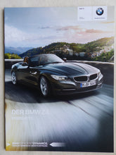 Lade das Bild in den Galerie-Viewer, BMW Z4 Typ E89 - Preisliste MJ 2016 - Prospekt Brochure 07.2015
