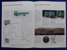 Lade das Bild in den Galerie-Viewer, Mercedes-Benz LKW Pritschenwagen 1320 - Prospekt Brochure 10.1989
