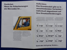 Lade das Bild in den Galerie-Viewer, Mercedes-Benz Pritschenwagen - Mehrwert-Versionen - Prospekt Brochure 01.1994
