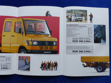 Lade das Bild in den Galerie-Viewer, Mercedes-Benz Pritschenwagen - Mehrwert-Versionen - Prospekt Brochure 01.1994
