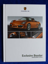 Lade das Bild in den Galerie-Viewer, Porsche Exclusive Boxster Typ 987 MJ 2008 - Hardcover Prospekt Brochure 06.2007
