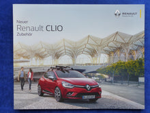 Lade das Bild in den Galerie-Viewer, Renault Clio Zubehör MJ 2018 - Prospekt Brochure 06.2017
