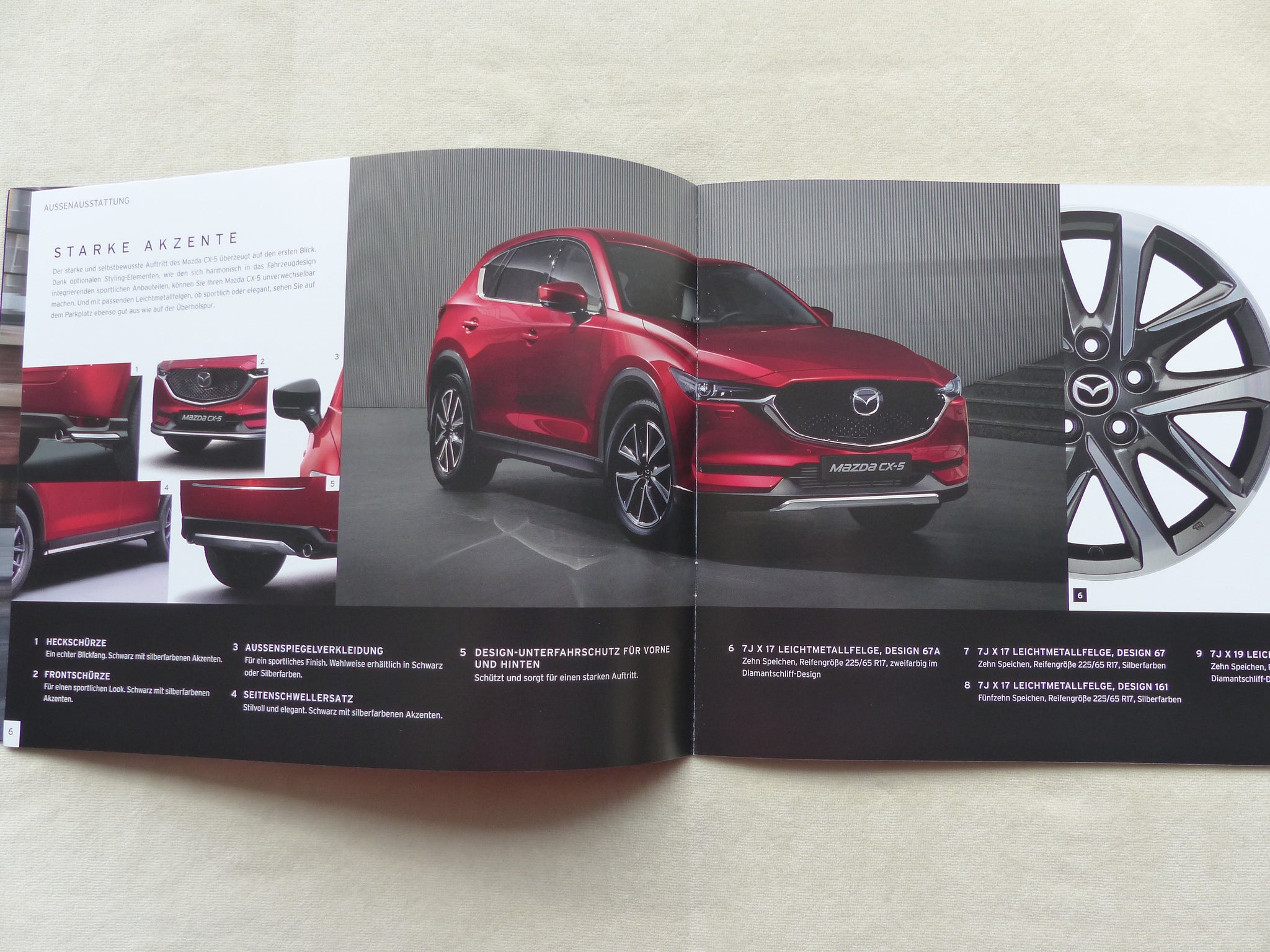 Mazda CX-5 Zubehör MJ 2019 - Prospekt Brochure + Preisliste 10.2018 –  car-brochure
