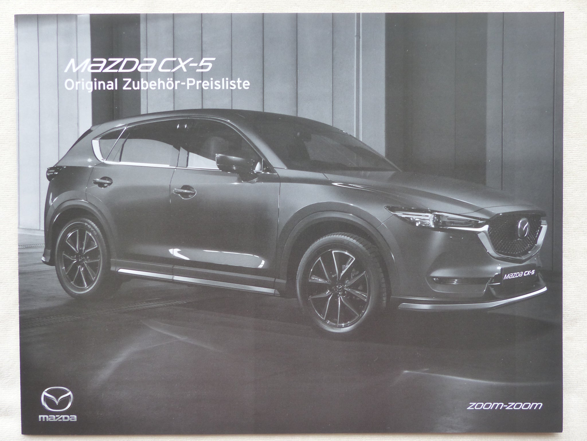 Mazda CX-5 Zubehör MJ 2019 - Prospekt Brochure + Preisliste