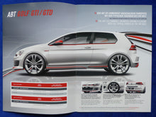 Lade das Bild in den Galerie-Viewer, ABT Golf VII - VW Golf TSI TDI GTI TDI - Prospekt Brochure 2012
