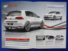 Lade das Bild in den Galerie-Viewer, ABT Golf VII - VW Golf TSI TDI GTI TDI - Prospekt Brochure 2012
