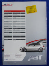 Lade das Bild in den Galerie-Viewer, ABT Golf VII - VW Golf TSI TDI GTI TDI - Prospekt Brochure 2012
