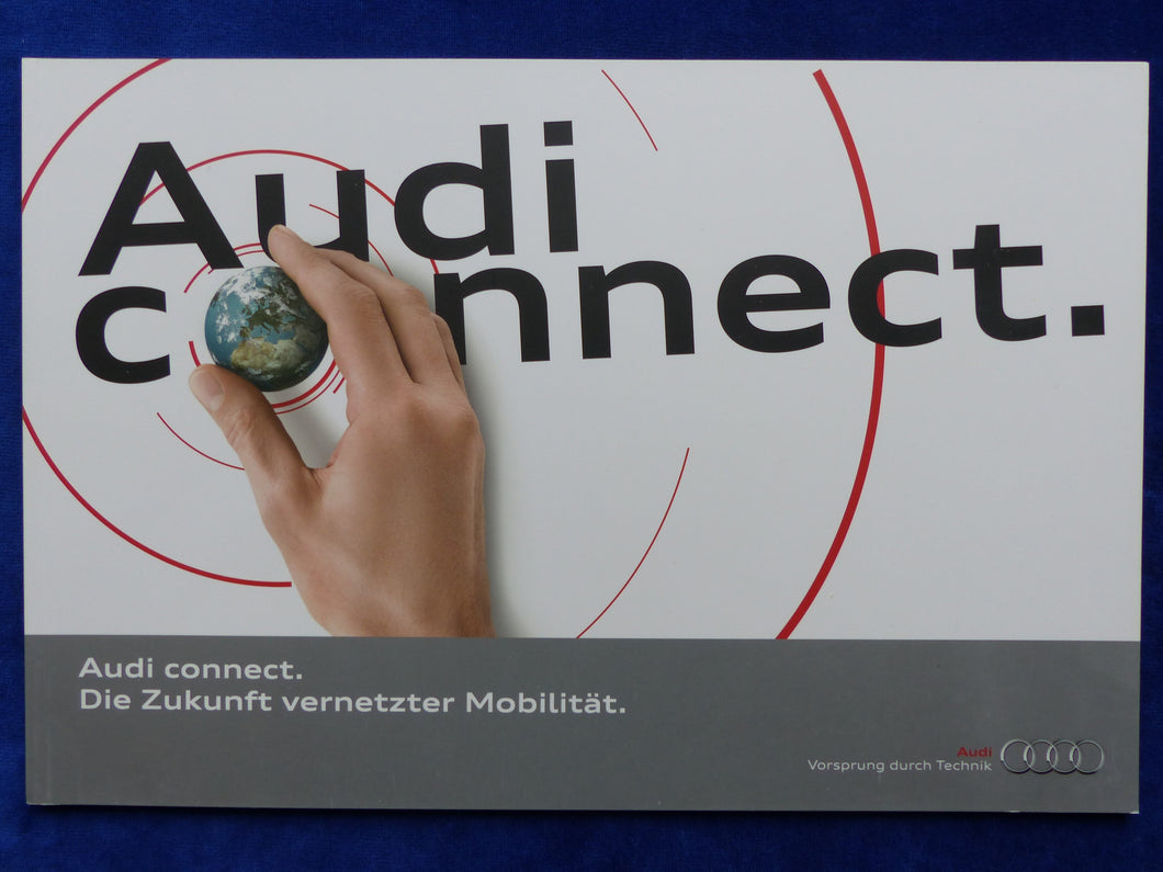 Audi connect - A1 A3 A4 A5 A6 A7 A8 Q3 Q5 Q7 MJ 2014 - Prospekt Brochure 09.2013