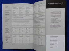 Lade das Bild in den Galerie-Viewer, Audi A3 Typ 8L Daten &amp; Ausstattungen MJ 1998 - Prospekt Brochure 08.1997
