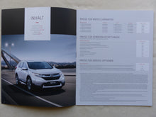 Lade das Bild in den Galerie-Viewer, Honda CR-V Hybrid - Preisliste MJ 2019 - Prospekt Brochure 01.2019
