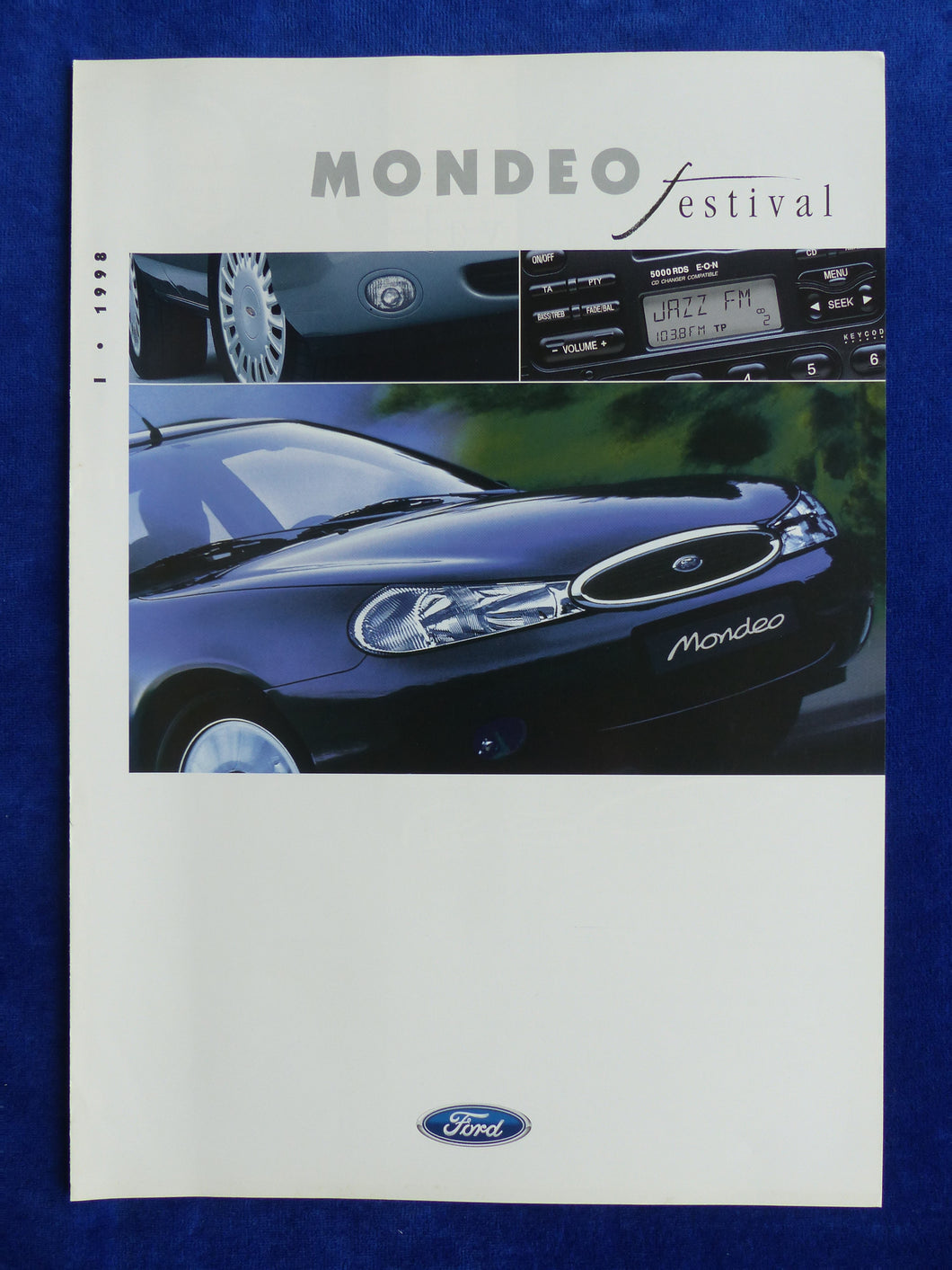 Ford Mondeo Festival Sondermodell - Prospekt Brochure 05.1998