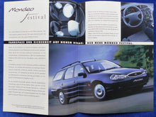 Lade das Bild in den Galerie-Viewer, Ford Mondeo Festival Sondermodell - Prospekt Brochure 05.1998
