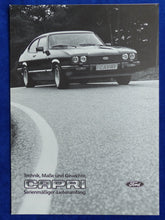 Lade das Bild in den Galerie-Viewer, Ford Capri GT - Daten &amp; Ausstattungen - Prospekt Brochure 03.1983
