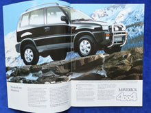 Lade das Bild in den Galerie-Viewer, Ford Maverick 4x4 MJ 1994 - Prospekt Brochure 07.1993
