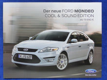 Lade das Bild in den Galerie-Viewer, Ford Mondeo Cool &amp; Sound Edition - Prospekt Brochure 04.2013
