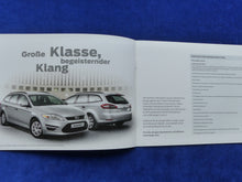 Lade das Bild in den Galerie-Viewer, Ford Mondeo Cool &amp; Sound Edition - Prospekt Brochure 04.2013
