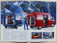 Lade das Bild in den Galerie-Viewer, Ford Transit FT100 Kastenwagen Service Line MJ 1996 - Prospekt + Zubehör 09.1995
