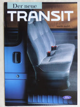 Lade das Bild in den Galerie-Viewer, Ford Transit Kombi Bus 9-Sitzer MJ 1992 - Prospekt Brochure 08.1991
