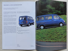 Lade das Bild in den Galerie-Viewer, Ford Transit Kombi Bus 9-Sitzer MJ 1992 - Prospekt Brochure 08.1991
