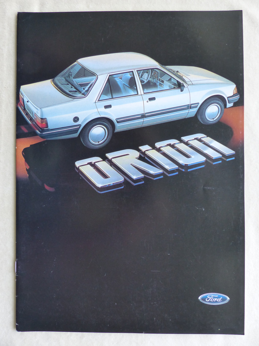 Ford Orion MJ 1984 - Prospekt Brochure 12.1983