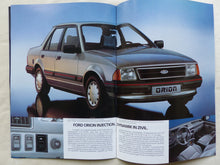 Lade das Bild in den Galerie-Viewer, Ford Orion MJ 1984 - Prospekt Brochure 12.1983
