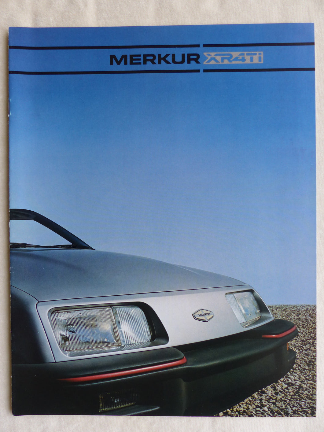 Lincoln-Mercury 1985 Merkur XR4Ti - US-Prospekt Brochure 1984 USA