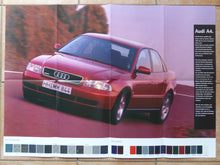Lade das Bild in den Galerie-Viewer, Audi A4 2.8 Quattro TDI Typ B5 - Poster Prospekt Brochure 05.1995 - car-brochure
