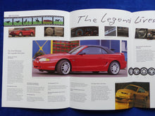 Lade das Bild in den Galerie-Viewer, Ford Mustang Coupe Cabrio V6 GT V8 - Prospekt Brochure 1994
