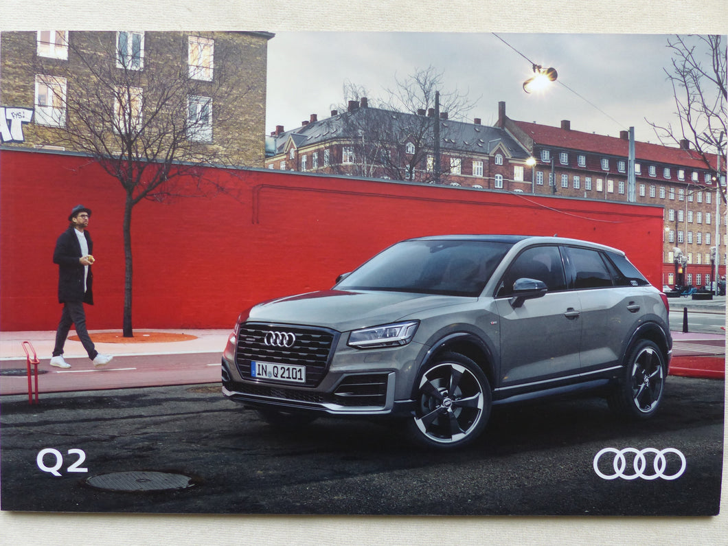 Audi Q2 TFSI TDI quattro MJ 2017 - Prospekt Brochure 09.2016