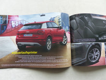 Lade das Bild in den Galerie-Viewer, Audi Q2 TFSI TDI quattro MJ 2017 - Prospekt Brochure 09.2016
