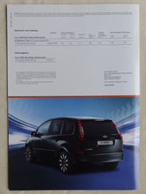 Lade das Bild in den Galerie-Viewer, Ford C-Max Black Magic Limited Edition 1 of 500 - Prospekt Brochure 03.2009
